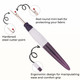 Small Ergonomic Stitch Ripper - 9.9cm